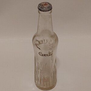 Vintage Crush Soda Bottle with Calgary Olympics  1988 Winter Games Bottl…